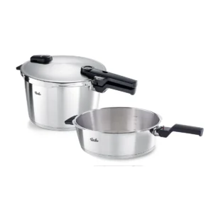 Fissler Vitaquick® Premium 2-Piece Pressure Cooker Set – 4.0L & 8.0L